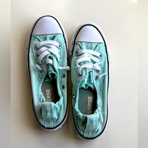 Converse Mint Green Sneakers
